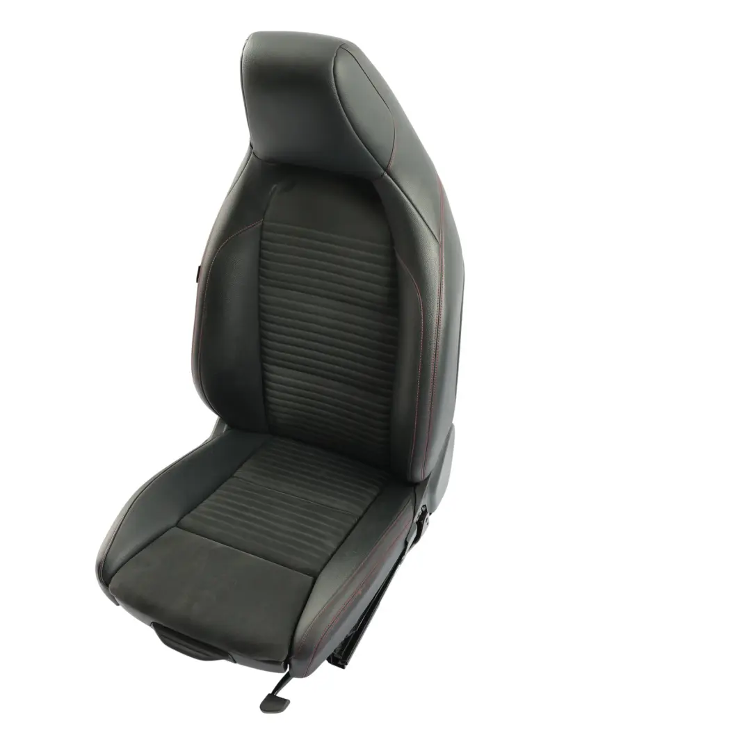 Mercedes W176 Front Seat Sport Right O/S Heated Fabric Leather Black Red Threads - SKU A1769106407-3 - Part number A1769106407