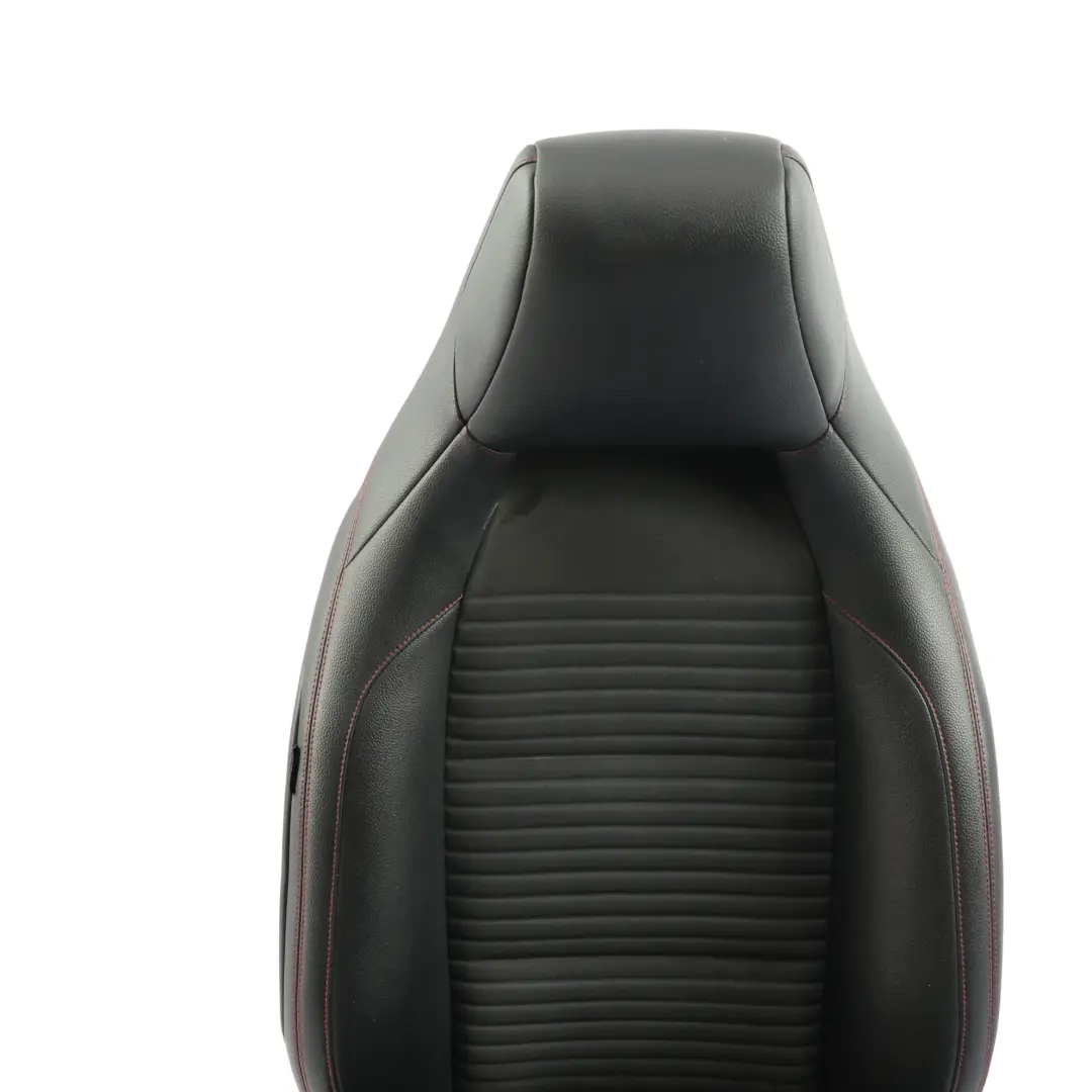 Mercedes W176 Front Seat Sport Right O/S Heated Fabric Leather Black Red Threads - SKU A1769106407-3 - Part number A1769106407