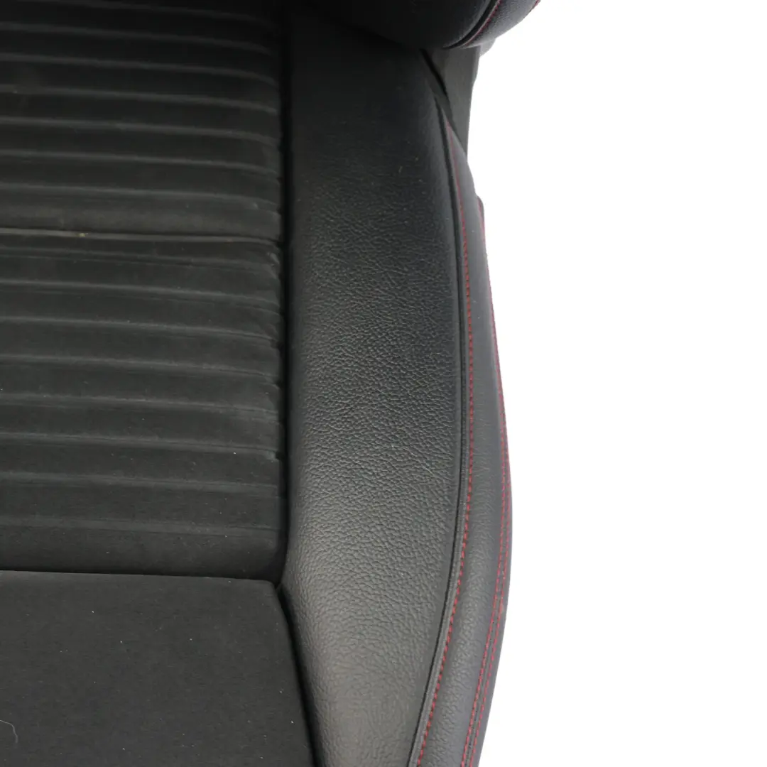 Mercedes W176 Front Seat Sport Right O/S Heated Fabric Leather Black Red Threads - SKU A1769106407-3 - Part number A1769106407