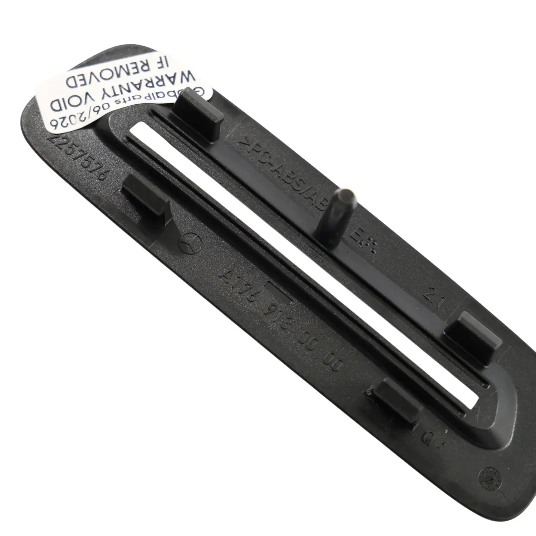 Cubierta Respaldo Asiento Delantero Izq para Mercedes X117 X156 W176 con número de pieza A1769130000 Mercedes X117 X156 W176 Cubierta Respaldo Asiento Delantero Izq - SKU A1769130000 - Número de pieza A1769130000