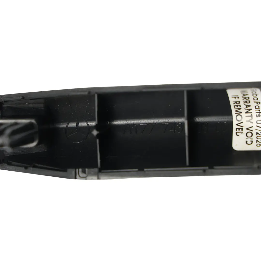 Mercedes W177 Boot Tailgate Moulding Bracket Mount Trim Left N/S - SKU A1777430300 - Part number A1777430300