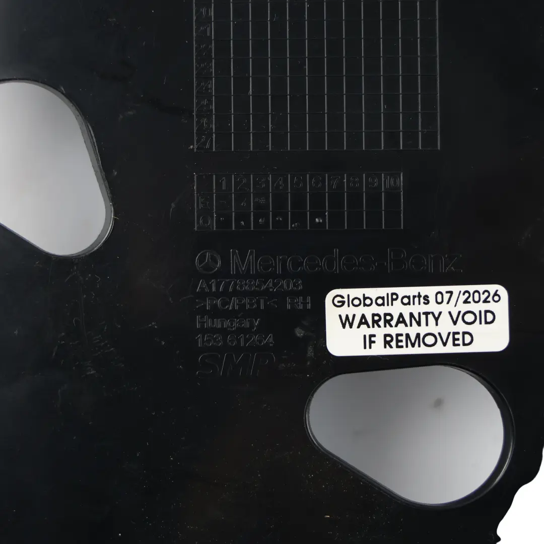 Mercedes W177 Stoßstangen Halterung Halter Träger Vorne Rechts - SKU A1778854203 - Teilenummer A1778854203