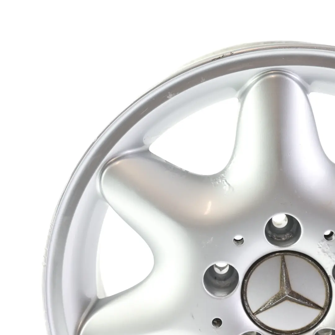  Mercedes-Benz C-Class W203 Silver Alloy Wheel Rim 15" ET:31 6J - SKU A2034010002-1 - Part number A2034010002