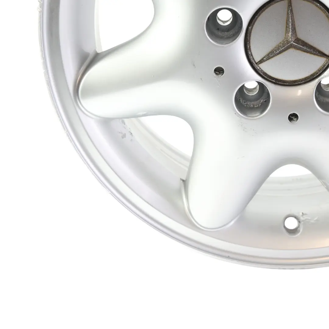 Mercedes-Benz C-Class W203 Silver Alloy Wheel Rim 15" ET:31 6J to with Part number A2034010002 Mercedes-Benz C-Class W203 Silver Alloy Wheel Rim 15" ET:31 6J - SKU A2034010002-1 - Part number A2034010002