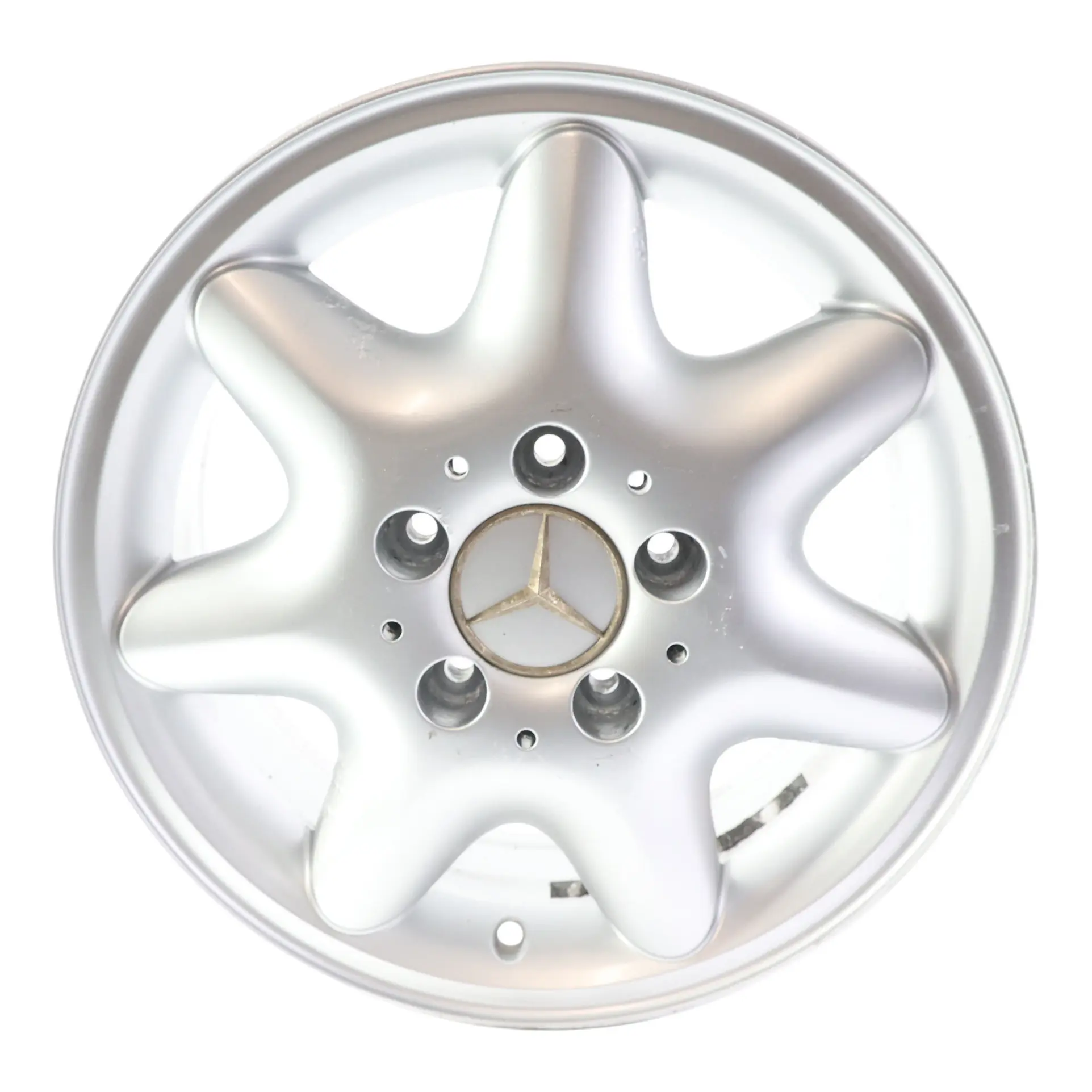Mercedes-Benz C-Class W203 Silver Alloy Wheel Rim 15" 6J ET:31 A2034010002