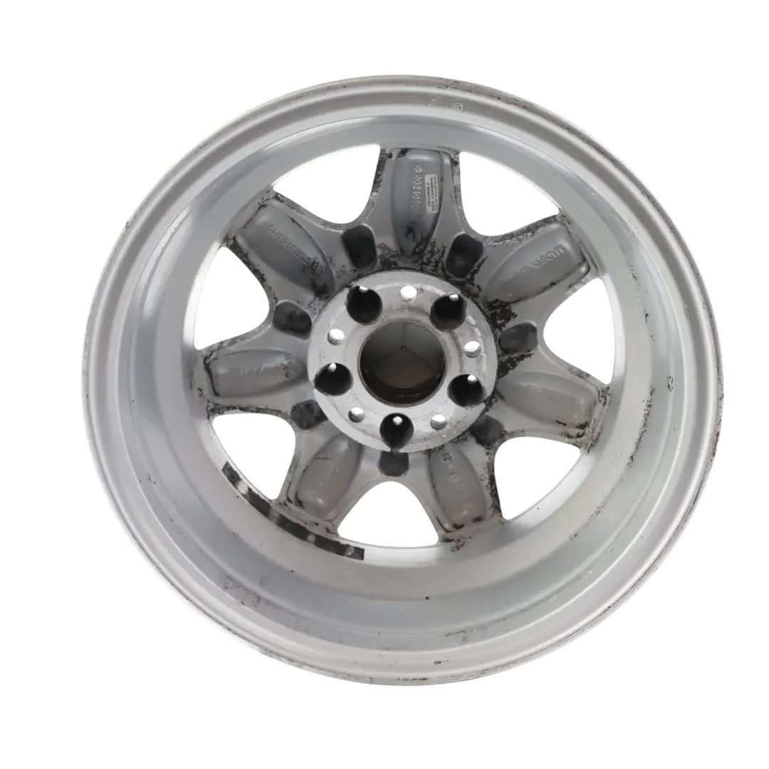 Jante Alliage Argent 15" 6J ET:31 pour Mercedes W203 à propos du numéro de pièce A2034010002 Mercedes W203 Jante Alliage Argent 15" 6J ET:31 - SKU A2034010002-2 - Numéro de pièce A2034010002