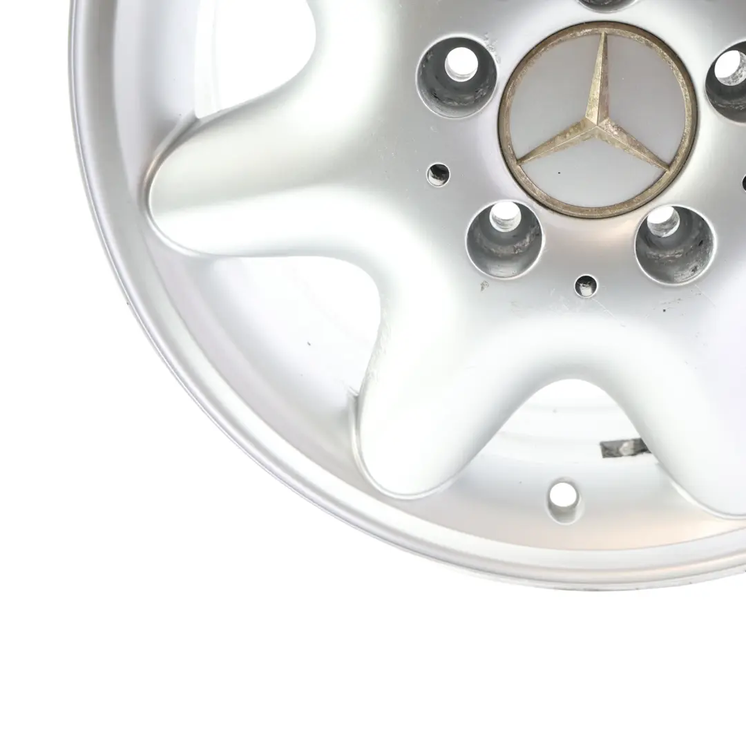 Mercedes W203 Felga Aluminiowa Srebrna 15" 6J ET:31 - SKU A2034010002-2 - Numer Części A2034010002