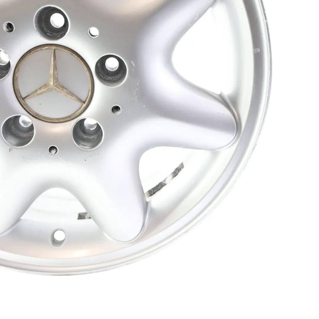 Mercedes W203 Silver Alloy Wheel Rim 15" 6J ET:31 - SKU A2034010002-2 - Part number A2034010002