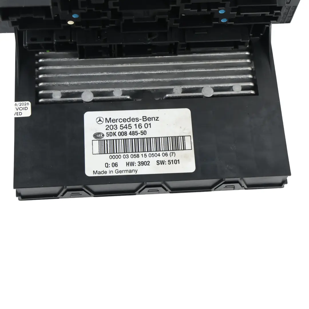 Mercedes W203 Sicherungskasten Relais SAM Steuergerät - SKU A2035451601 - Teilenummer A2035451601