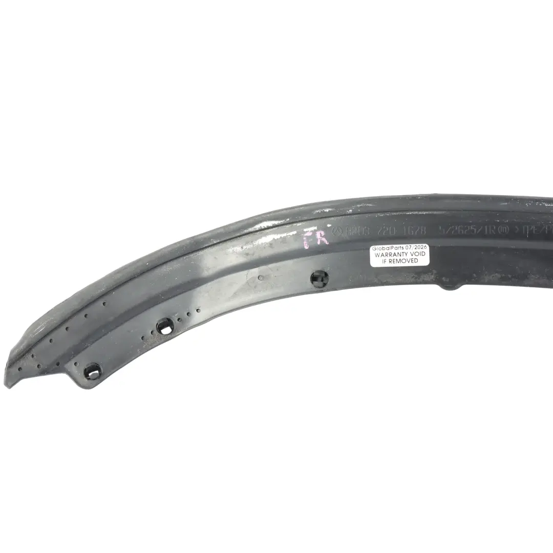 Mercedes W203 Front Door Seal Rubber Gasket Right O/S - SKU A2037201678 - Part number A2037201678