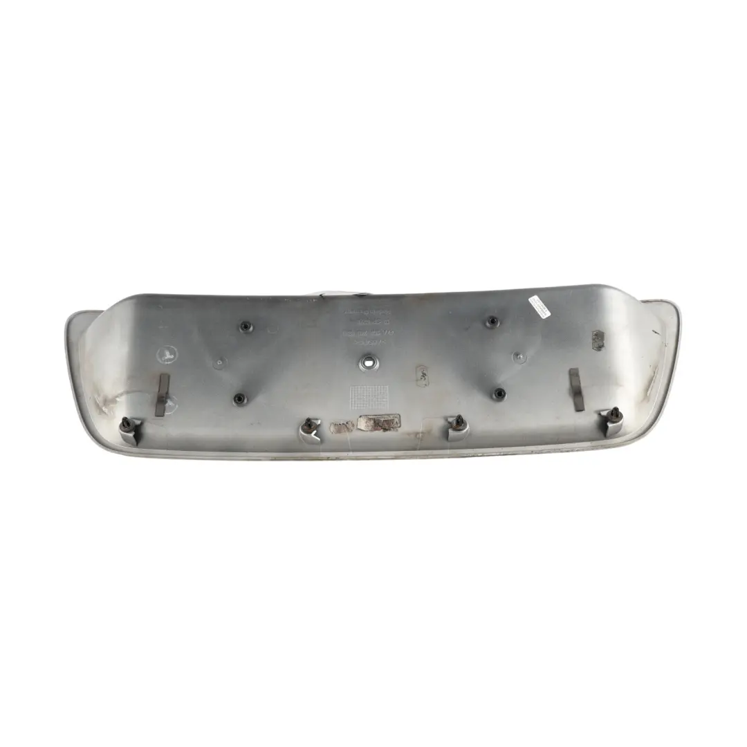 Mercedes S203 Estate Tailgate Trim Number Plate Trunk Brilliant Silver - 9744 - SKU A2037400381-BRS - Part number A2037400381