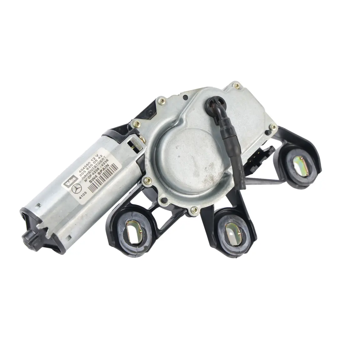 Window Wiper Motor Actuator Electric to Mercedes S203 Rear with Part number A2038200542 Mercedes S203 Rear Window Wiper Motor Actuator Electric - SKU A2038200542 - Part number A2038200542