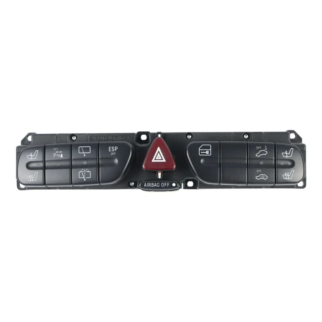 Mercedes W203 Warnblinklicht Sitzheizung Schalter Bedienfeld - SKU A2038219358 - Teilenummer A2038219358