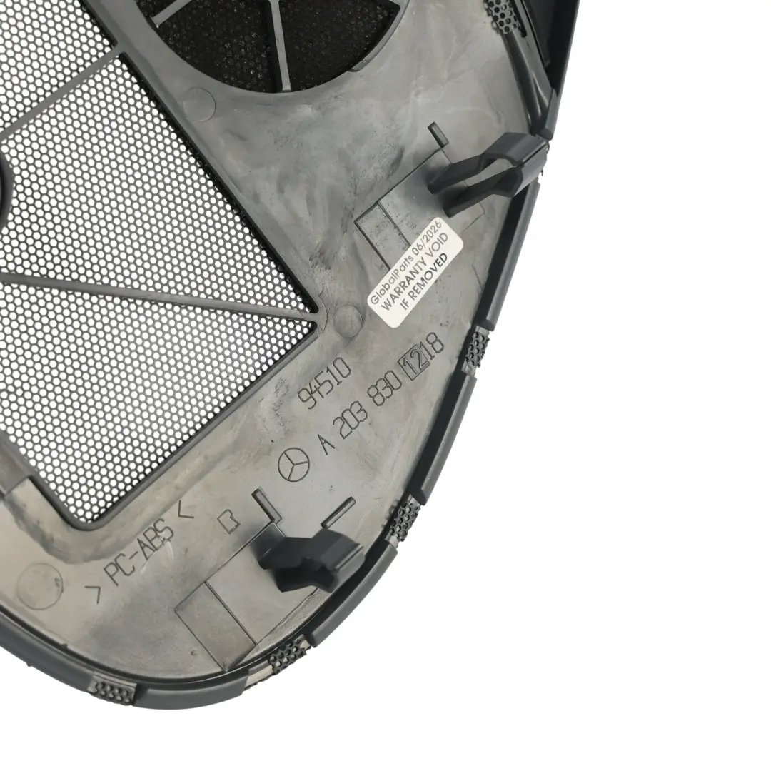 Dashboard Dash Trim Speaker Grille Display Cover to Mercedes W203 with Part number A2038301218 Mercedes W203 Dashboard Dash Trim Speaker Grille Display Cover - SKU A2038301218-1 - Part number A2038301218