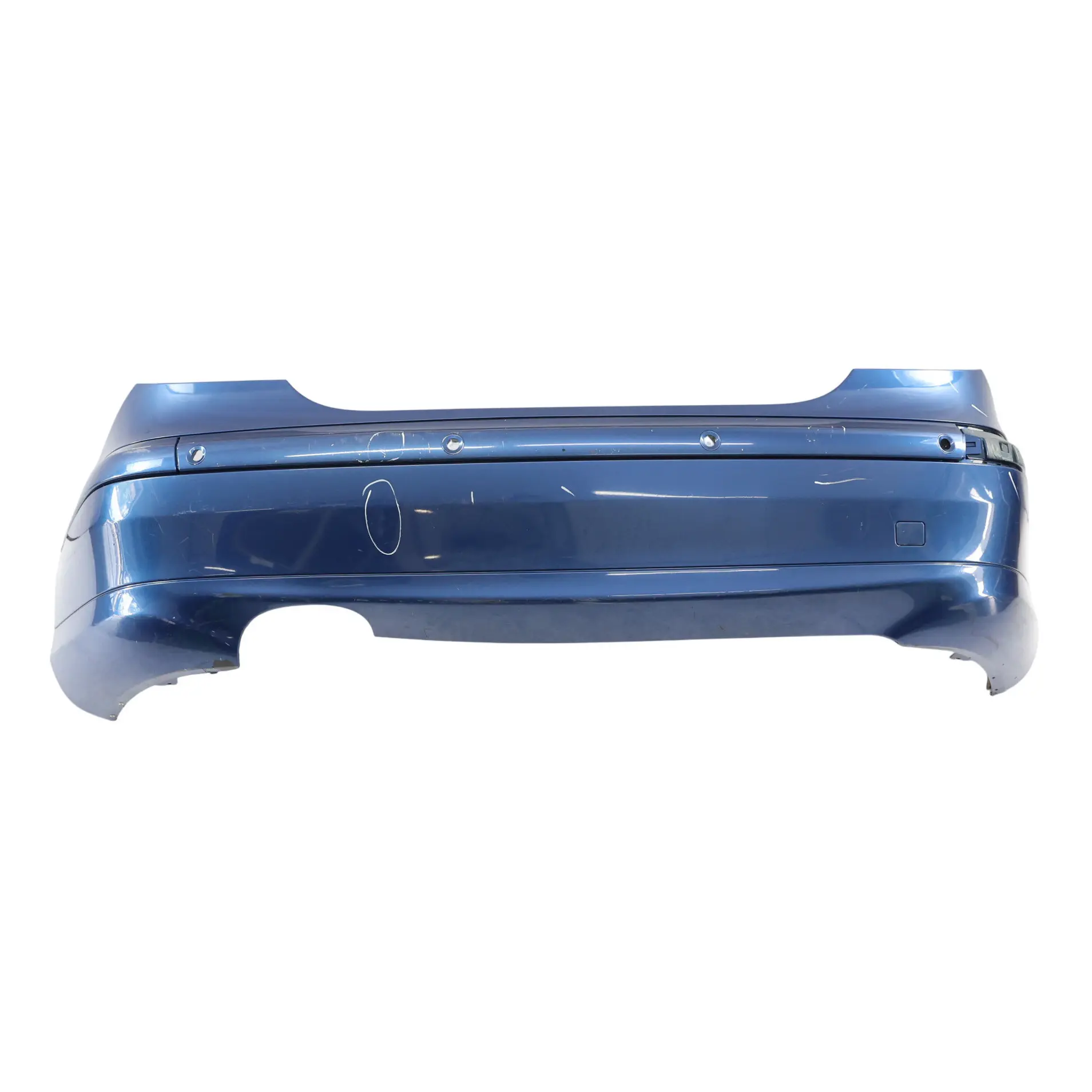 Mercedes CL203 Rear Bumper Trim Panel Cover Jaspis Blue Metallic - 345