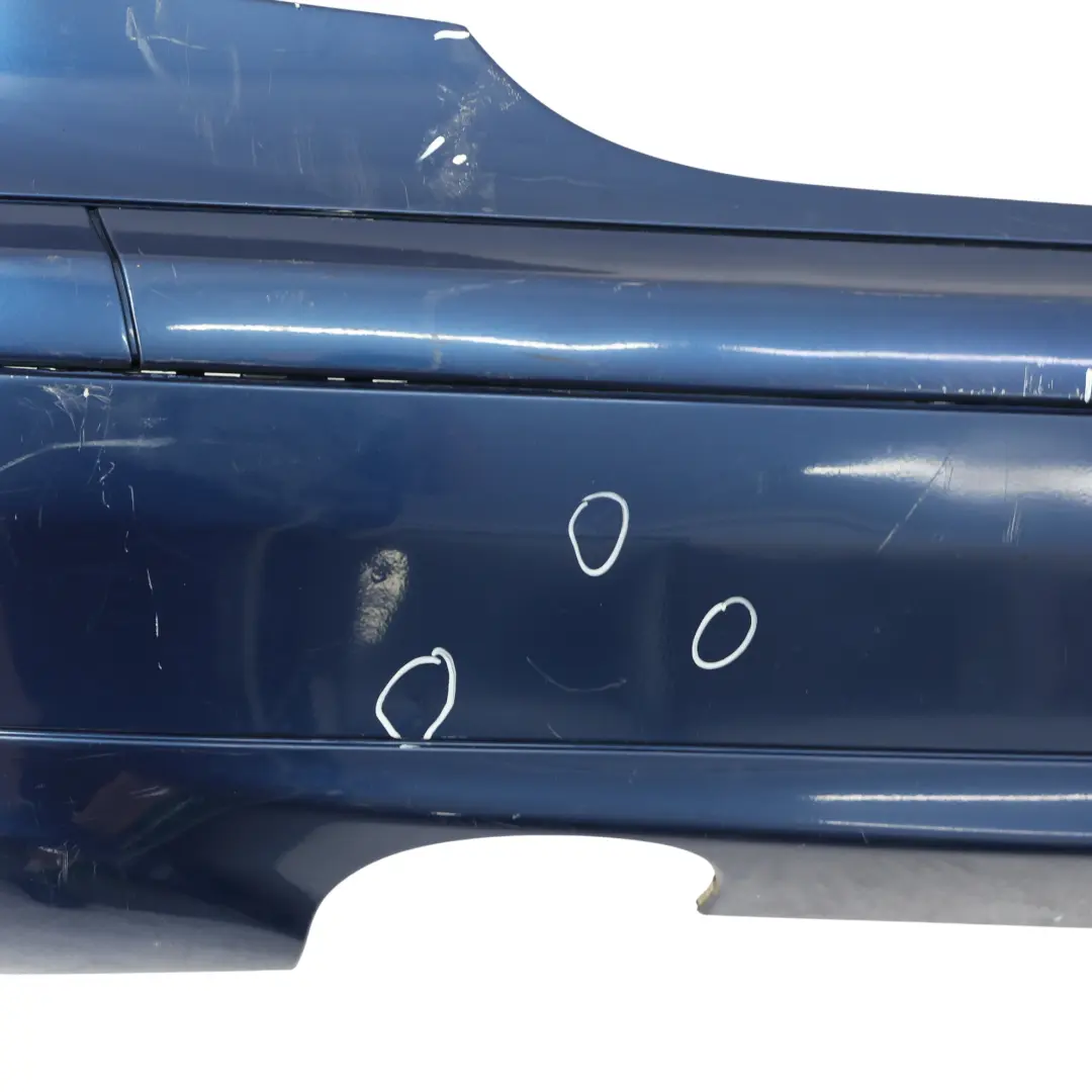 Mercedes CL203 Rear Bumper Trim Panel Cover Jaspis Blue Metallic - 345 - SKU A2038851225-JAS2 - Part number A2038851225