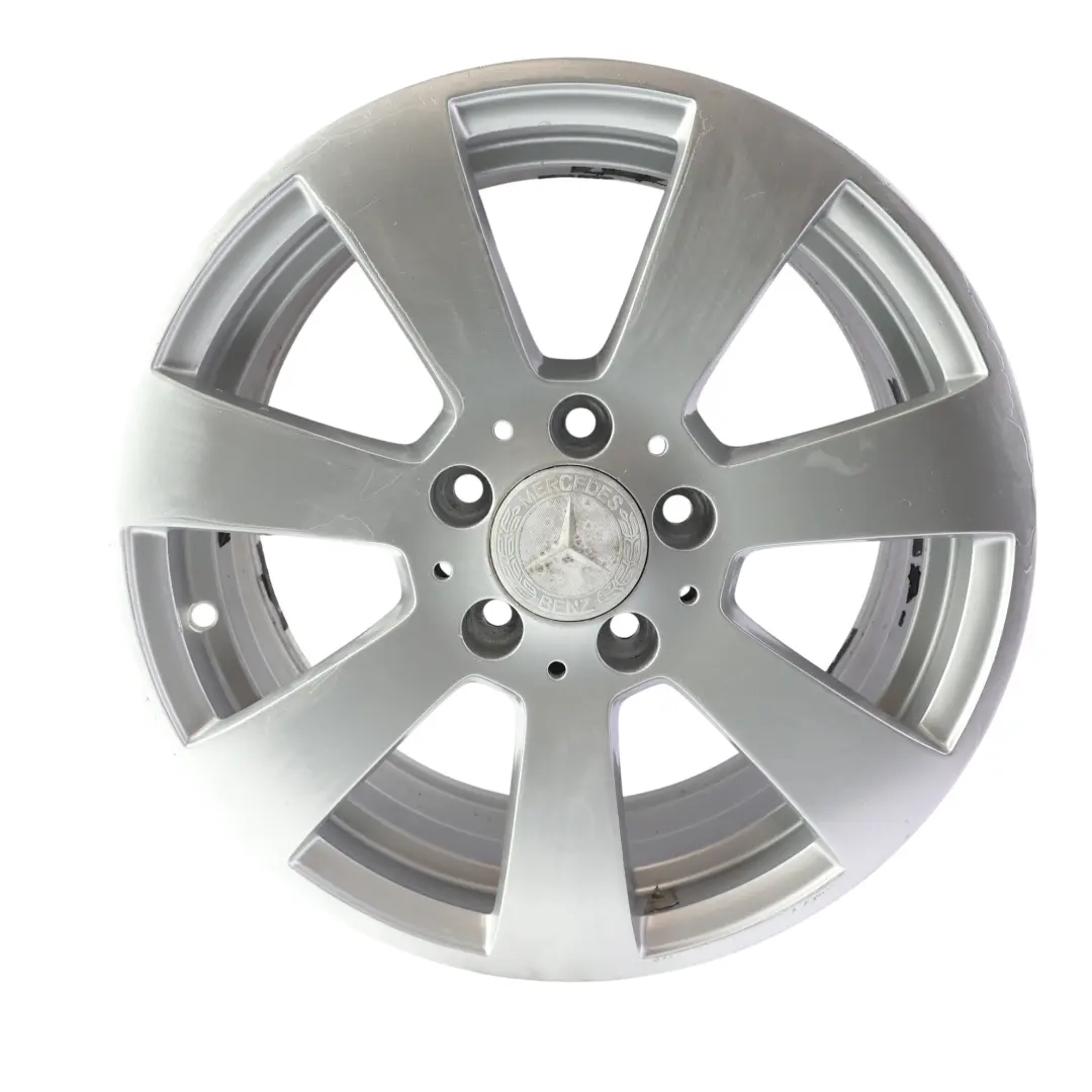 Mercedes W204 Wheel Rim Silver 7 Hole Alloy 16" ET:43 7J - SKU A2044011102-1 - Part number A2044011102