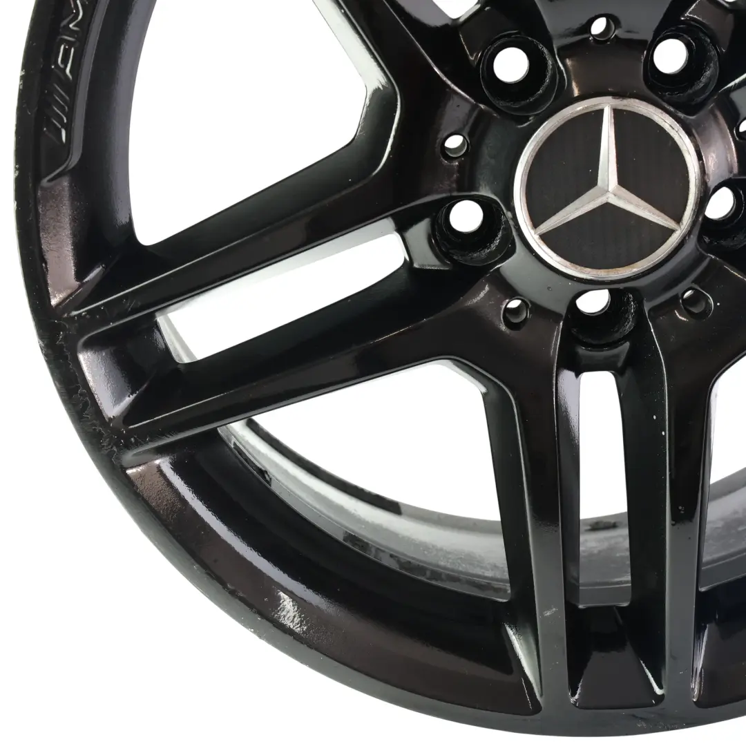Mercedes W204 AMG Jante Alliage 5 Double Rayon 17" 7,5J ET:47 - SKU A2044012300-4 - Numéro de pièce A2044012300