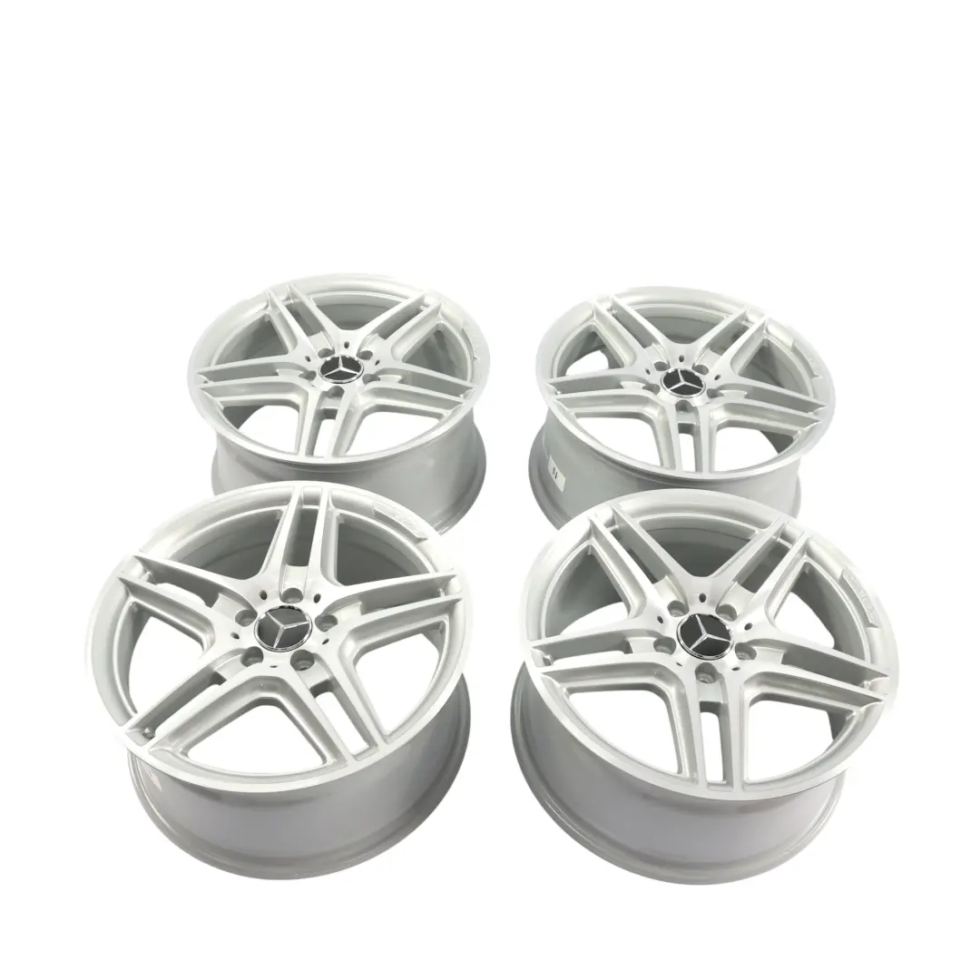 Mercedes W204 Alu Felge Hinten 18" Doppelte Speiche 8,5J ET:54 A2044014202 - SKU A2044014202-SET - Teilenummer A2044014202-SET