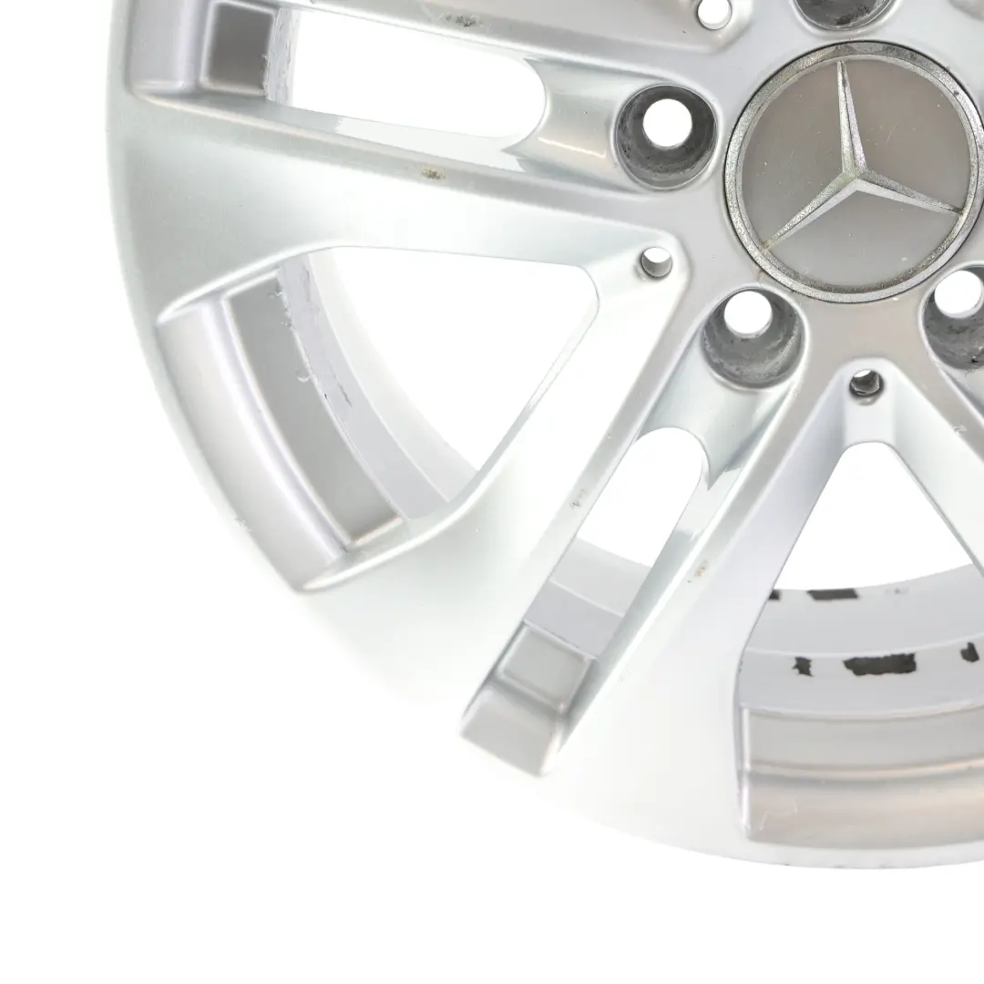  Llanta de aleación Mercedes W204 16" ET:43 7J 5 Radios dobles - SKU A2044017202-1 - Número de pieza A2044017202