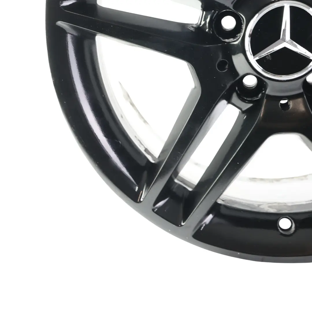 Mercedes W204 AMG Cerchio Lega Nero Doppia Razza 17" ET:47 7.5J - SKU A2044019602-4 - Numero di parte A2044019602