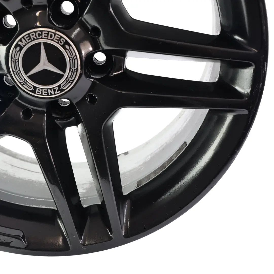 Mercedes W204 Alu Felge Hinten 17" 8.5J ET:58 5 Doppelte Speiche - SKU A2044019702-6 - Teilenummer A2044019702