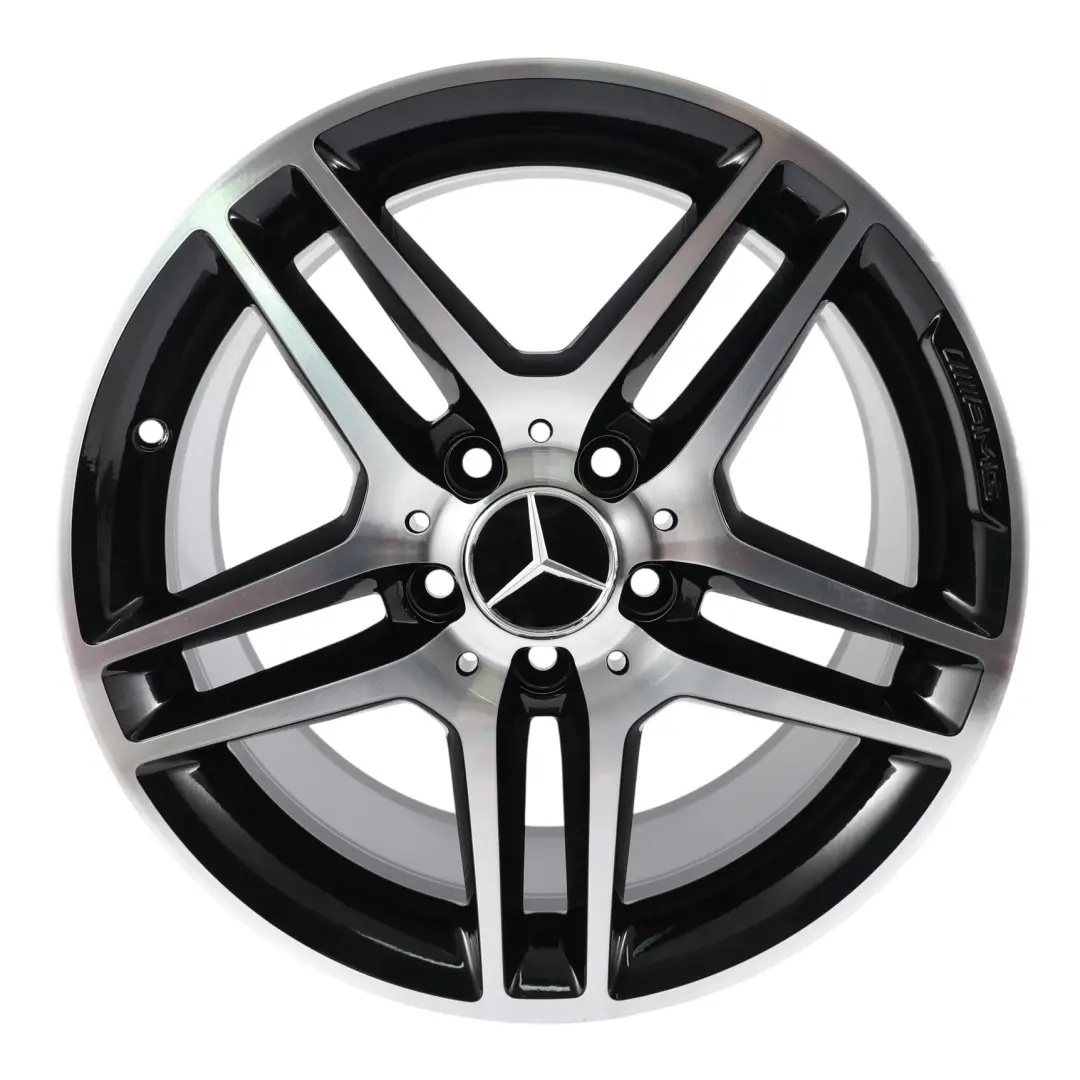 Hinter rad felge 17" 8.5J ET:58 5 Doppel speiche für Mercedes W204 mit Teilenummer A2044019702 Mercedes W204 Hinter rad felge 17" 8.5J ET:58 5 Doppel speiche - SKU A2044019702 - Teilenummer A2044019702