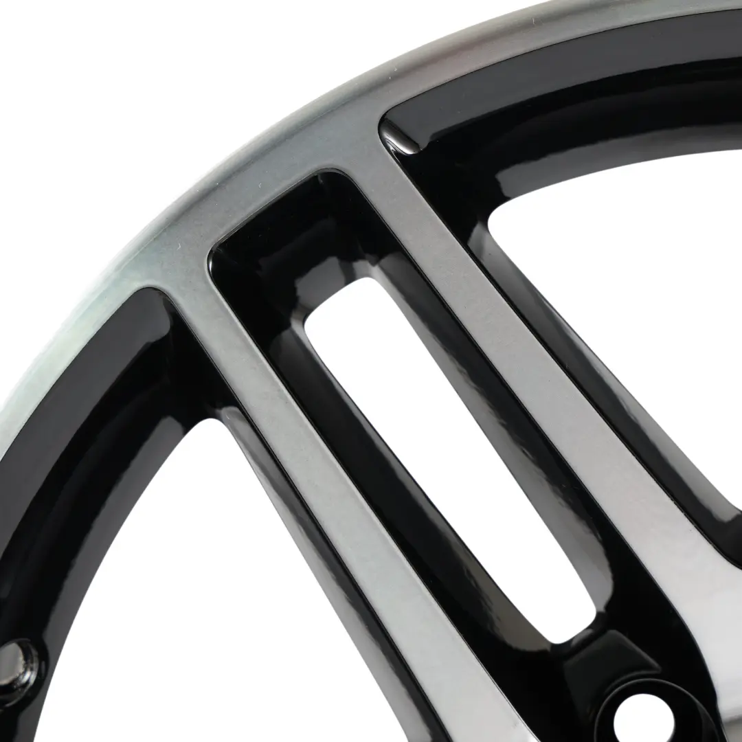Alloy Wheel Rim 17" 8.5J ET:58 5 Double Spoke to Mercedes W204 Rear with Part number A2044019702 Mercedes W204 Rear Alloy Wheel Rim 17" 8.5J ET:58 5 Double Spoke - SKU A2044019702 - Part number A2044019702