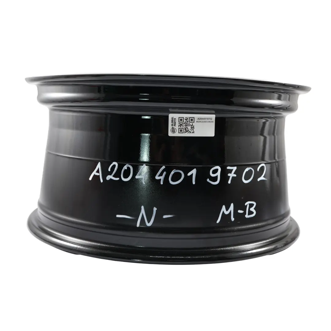 Alloy Wheel Rim 17" 8.5J ET:58 5 Double Spoke to Mercedes W204 Rear with Part number A2044019702 Mercedes W204 Rear Alloy Wheel Rim 17" 8.5J ET:58 5 Double Spoke - SKU A2044019702 - Part number A2044019702