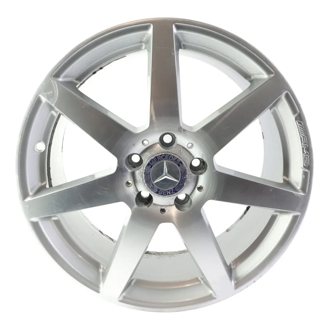 Mercedes W204 Cerchio in lega anteriore a 7 razze 18" 8J ET:50 - SKU A2044019802-1 - Numero di parte A2044019802