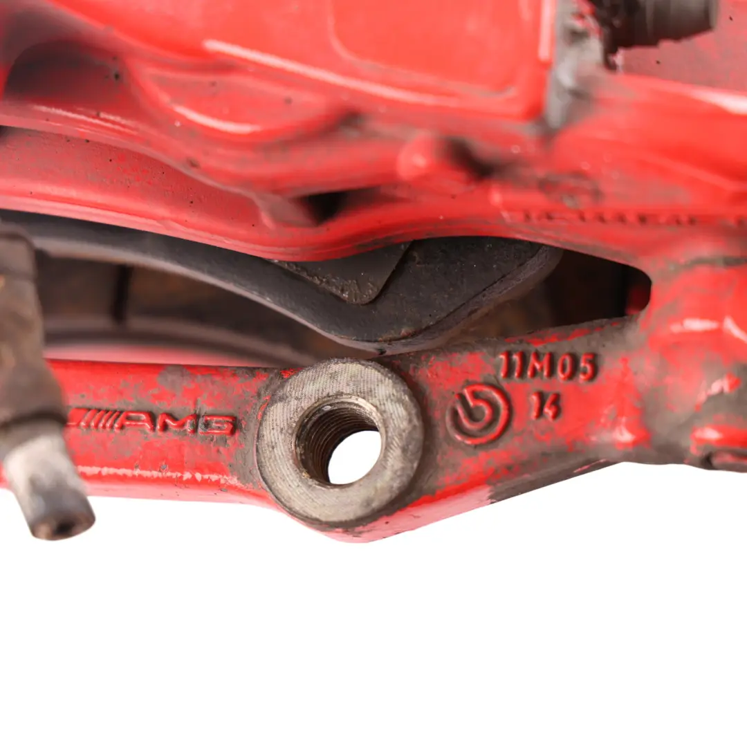 C63 AMG Front Brake Caliper Housing Red Right O/S to Mercedes C204 with Part number A2044212011 Mercedes C204 C63 AMG Front Brake Caliper Housing Red Right O/S - SKU A2044212011 - Part number A2044212011