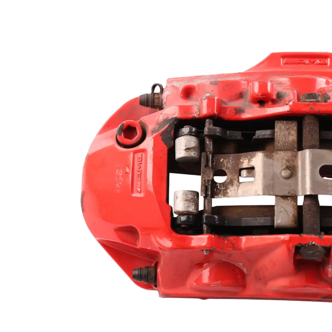 C63 AMG Front Brake Caliper Housing Red Right O/S to Mercedes C204 with Part number A2044212011 Mercedes C204 C63 AMG Front Brake Caliper Housing Red Right O/S - SKU A2044212011 - Part number A2044212011