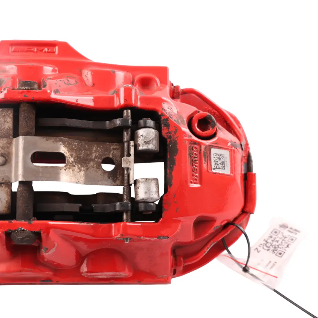 Mercedes C204 C63 AMG Front Brake Caliper Housing Red Right O/S - SKU A2044212011 - Part number A2044212011
