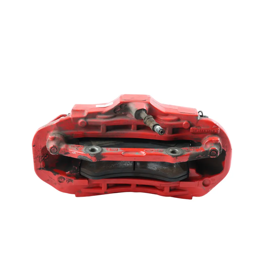 Mercedes C204 C63 AMG Front Brake Caliper Housing Red Right O/S - SKU A2044212011 - Part number A2044212011