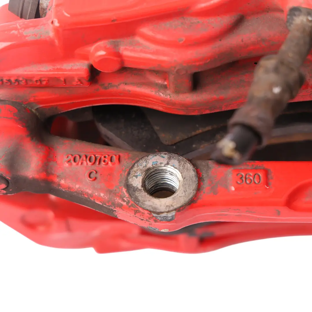 C63 AMG Front Brake Caliper Housing Red Left N/S to Mercedes C204 with Part number A2044212111 Mercedes C204 C63 AMG Front Brake Caliper Housing Red Left N/S - SKU A2044212111 - Part number A2044212111
