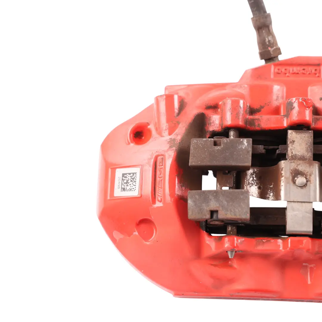 Mercedes C204 Rear Brake Caliper Housing Red Right O/S - SKU A2044230097 - Part number A2044230097