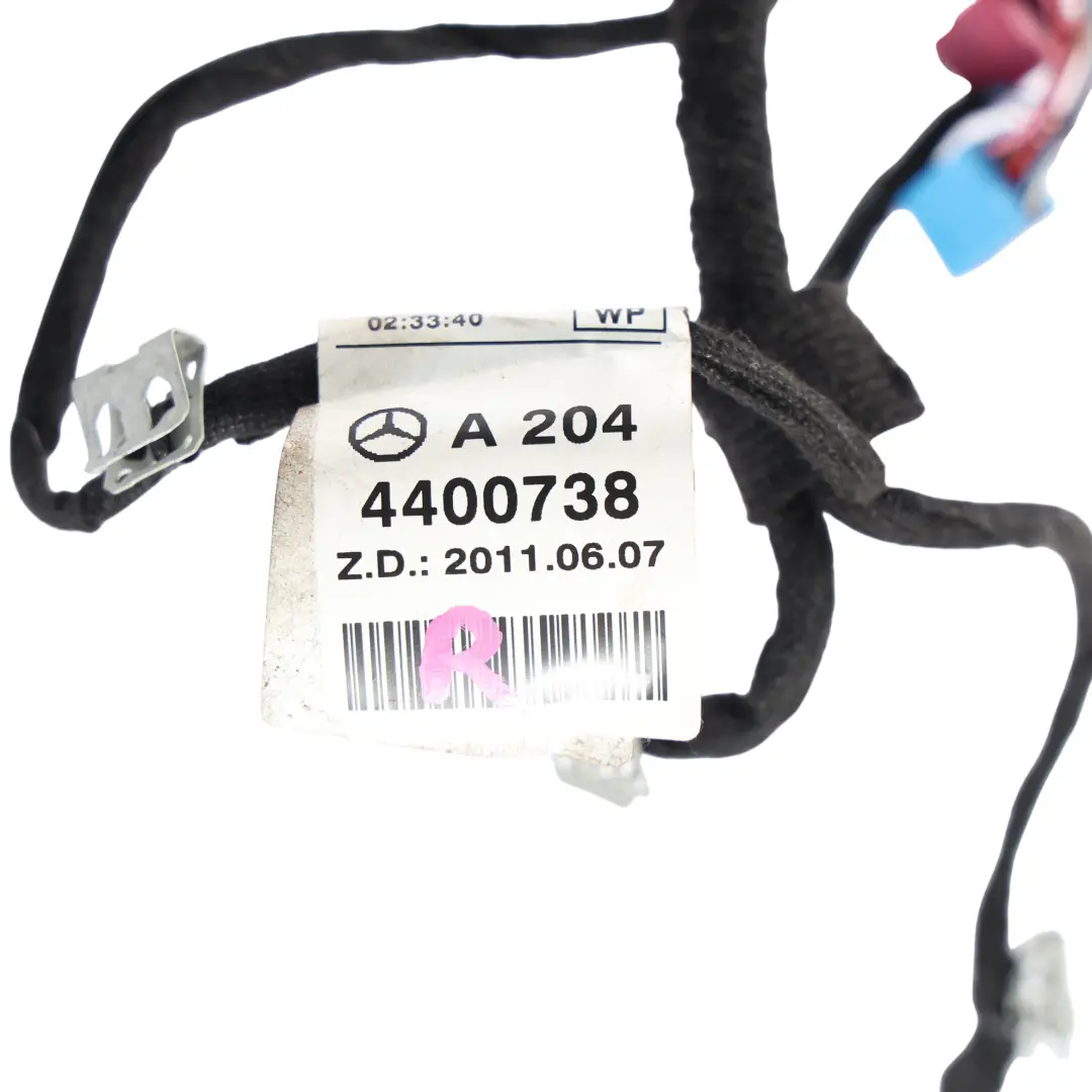 Mercedes C204 Electric Wire Harness Loom Cable Connector - SKU A2044400738 - Part number A2044400738