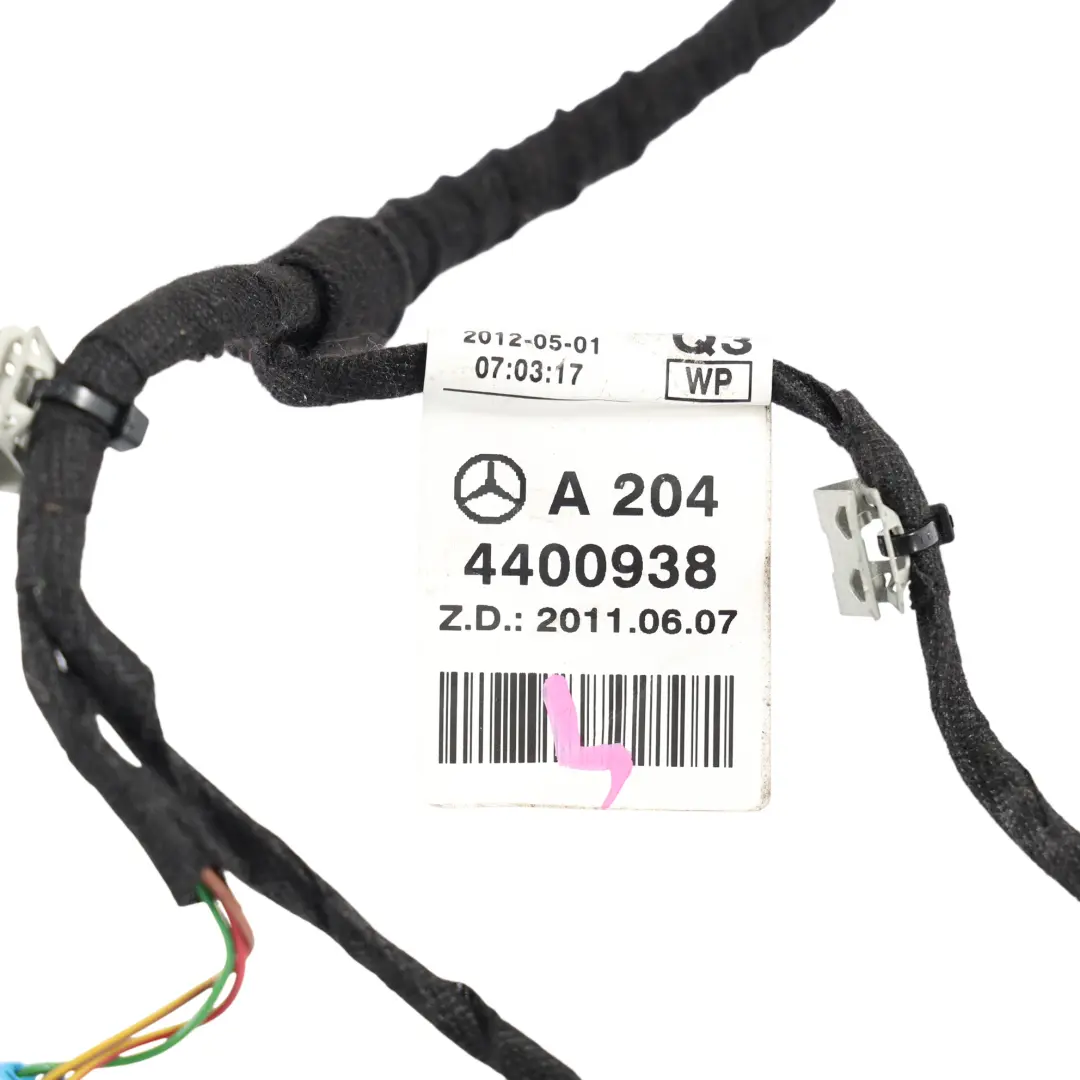 Mercedes C204 Wiązka Przewodów Elektrycznych Złącze - SKU A2044400938 - Numer Części A2044400938