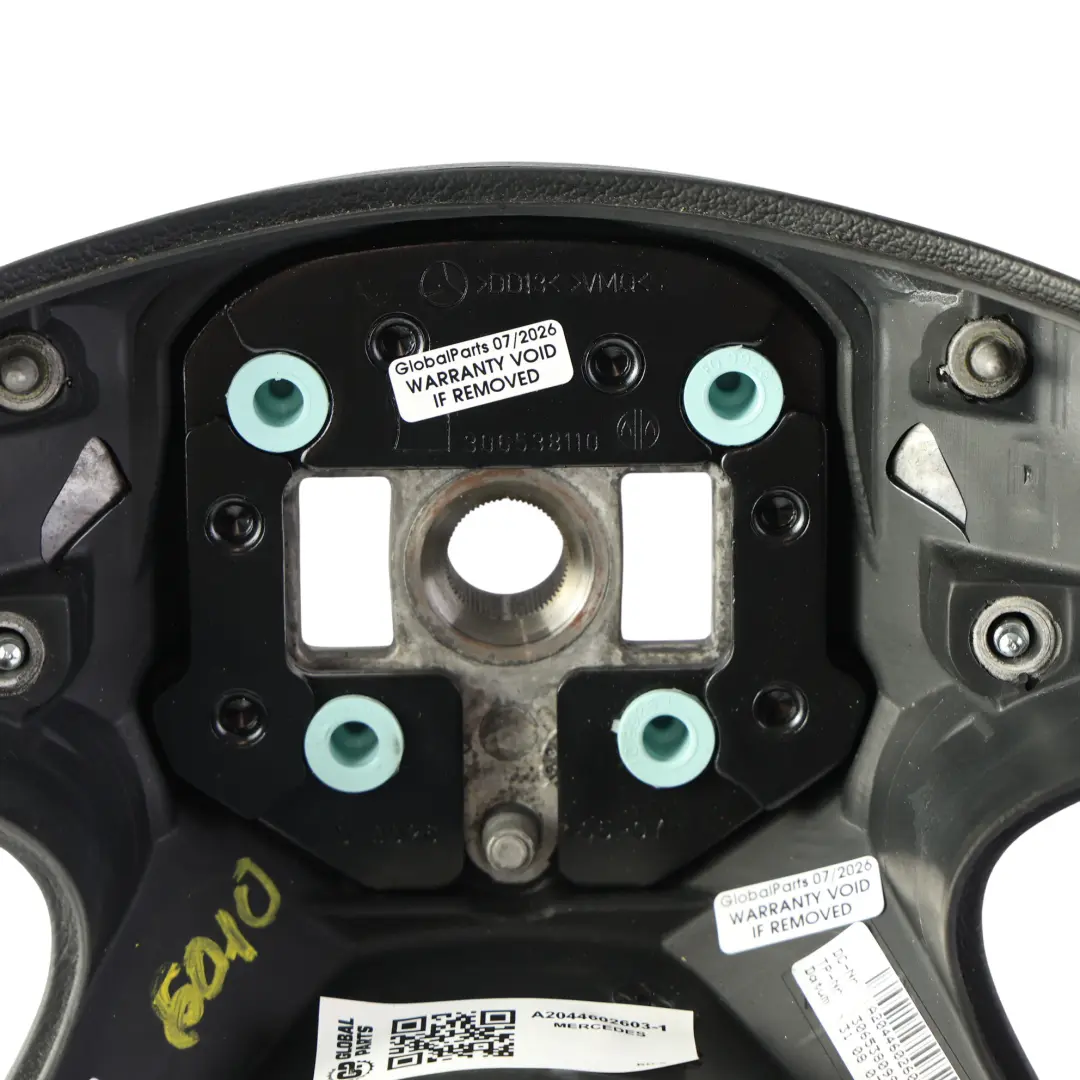 Mercedes W204 Volant NEUF Cuir Noir - SKU A2044602603-1 - Numéro de pièce A2044602603