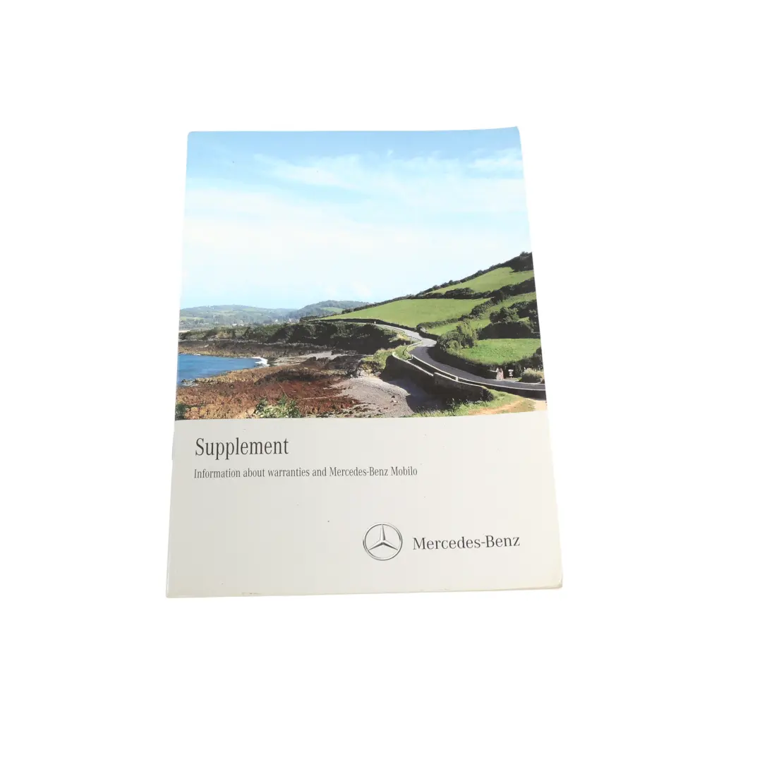 Mercedes W204 Owner's Handbook Book Booklet Instructions Case Wallet - SKU A2045844982 - Part number A2045844982