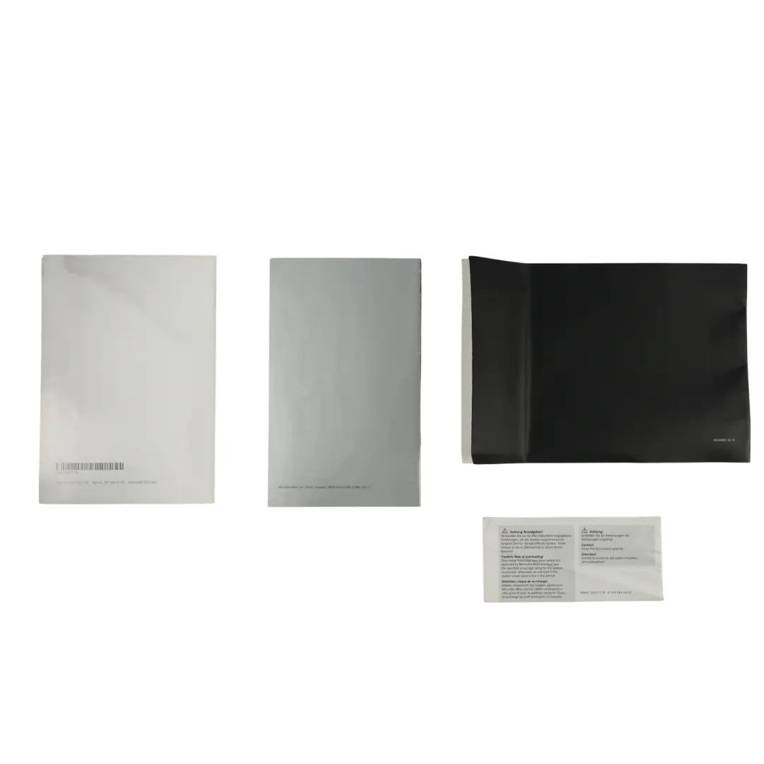 Mercedes W204 Etui Książki Serwisowej Instrukcja COMAND A2045847100 - SKU A2045847082 - Numer Części A2045847082
