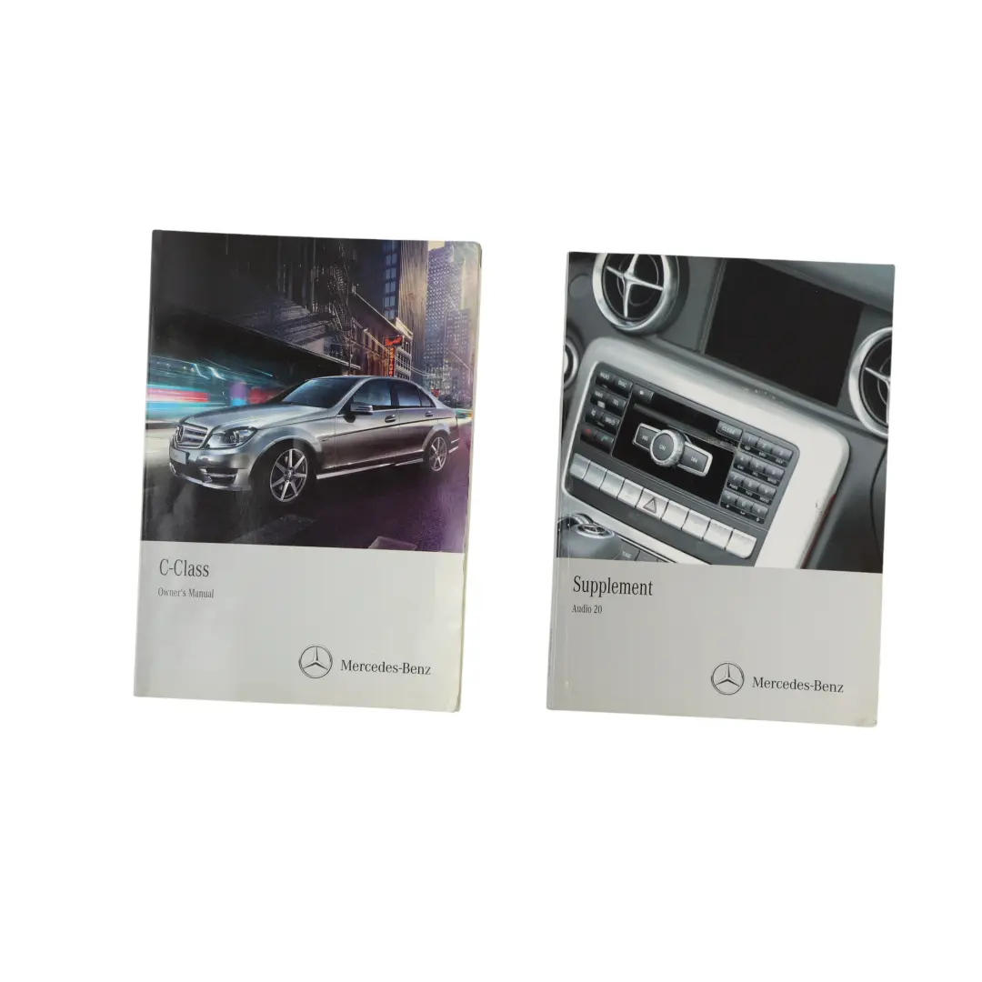 Mercedes W204 Manual COMAND Funda Libreta Servicio Propietario A2045847100 - SKU A2045847082 - Número de pieza A2045847082