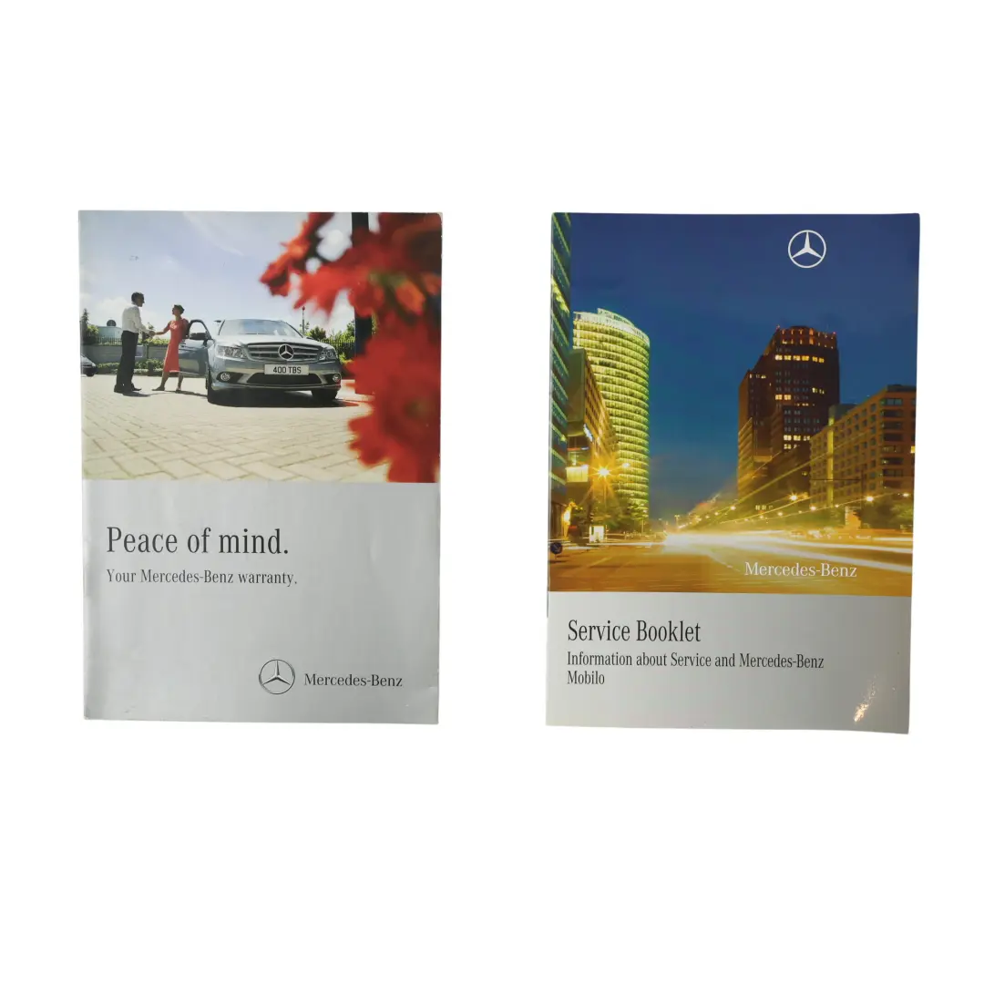 Mercedes W204 Owner's Handbook Service Booklet Case COMAND Manual A2045847100 - SKU A2045847082 - Part number A2045847082