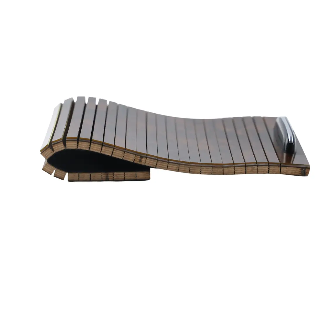 Centre Console Tray Roller Cover Panel Walnut to Mercedes W204 with Part number A2046802908 Mercedes W204 Centre Console Tray Roller Cover Panel Walnut - SKU A2046802908 - Part number A2046802908
