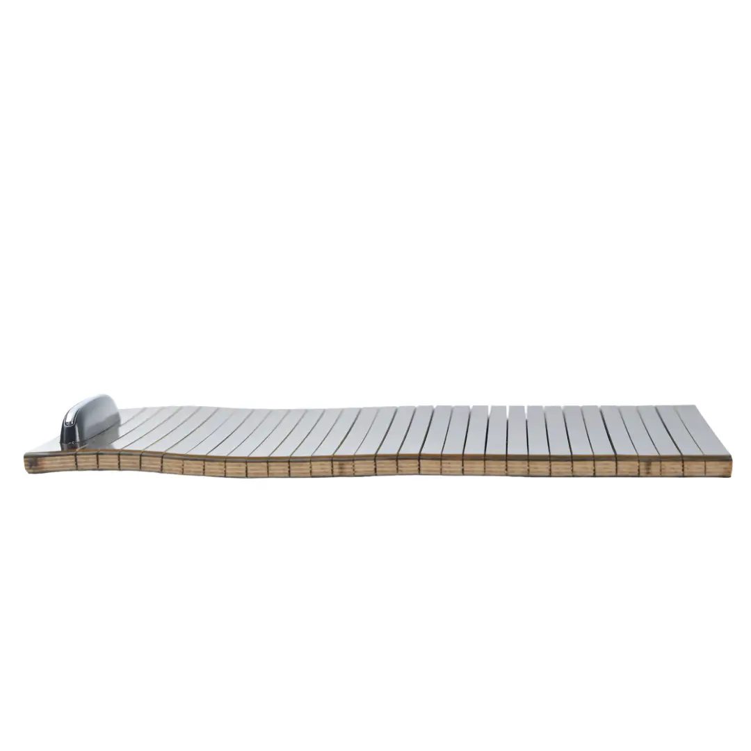 Mercedes W204 Centre Console Tray Roller Cover Panel Walnut - SKU A2046802908 - Part number A2046802908