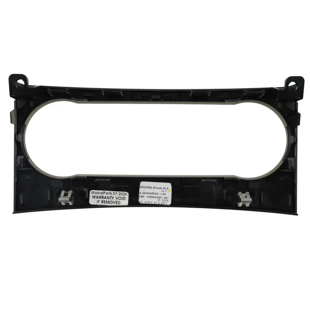 Heater Climate Control Switch Surround Trim to Mercedes W204 Elegance with Part number A2046803508 Mercedes W204 Elegance Heater Climate Control Switch Surround Trim - SKU A2046803508-2 - Part number A2046803508