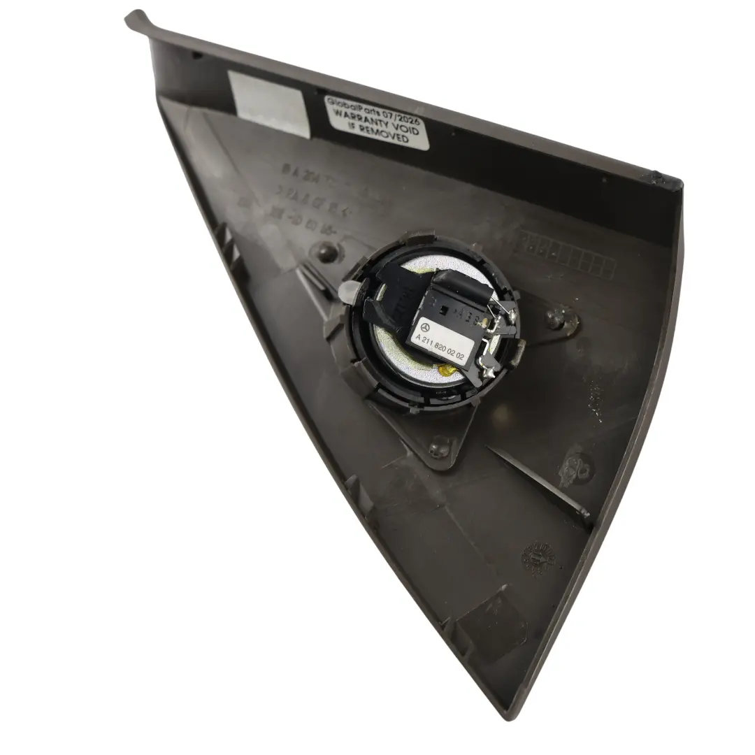 Mercedes W204 Front Left N/S Speaker Trim Cover Black - SKU A2047200148-1 - Part number A2047200148