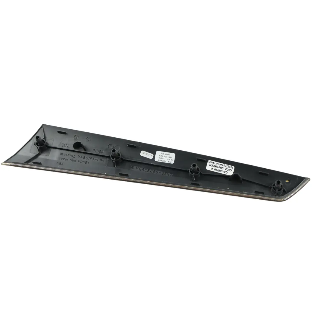 Bande Garniture Porte Panneau Avant Gauche Noyer pour Mercedes W204 à propos du numéro de pièce A2047204580 Mercedes W204 Bande Garniture Porte Panneau Avant Gauche Noyer - SKU A2047204580 - Numéro de pièce A2047204580