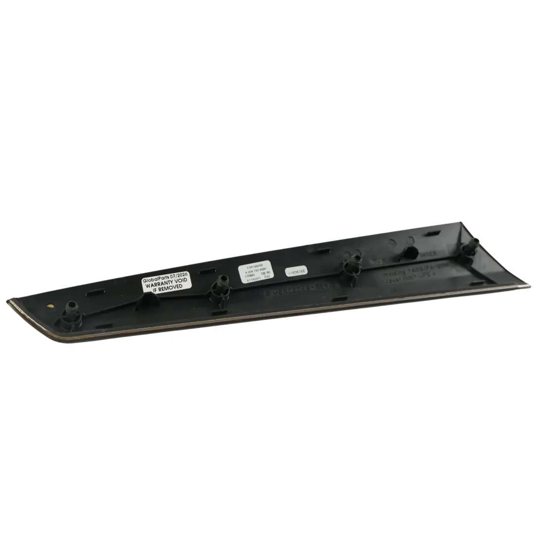 Mercedes W204 Moldura Puerta Panel Cubierta Delantera Derecha Nogal - SKU A2047204680 - Número de pieza A2047204680