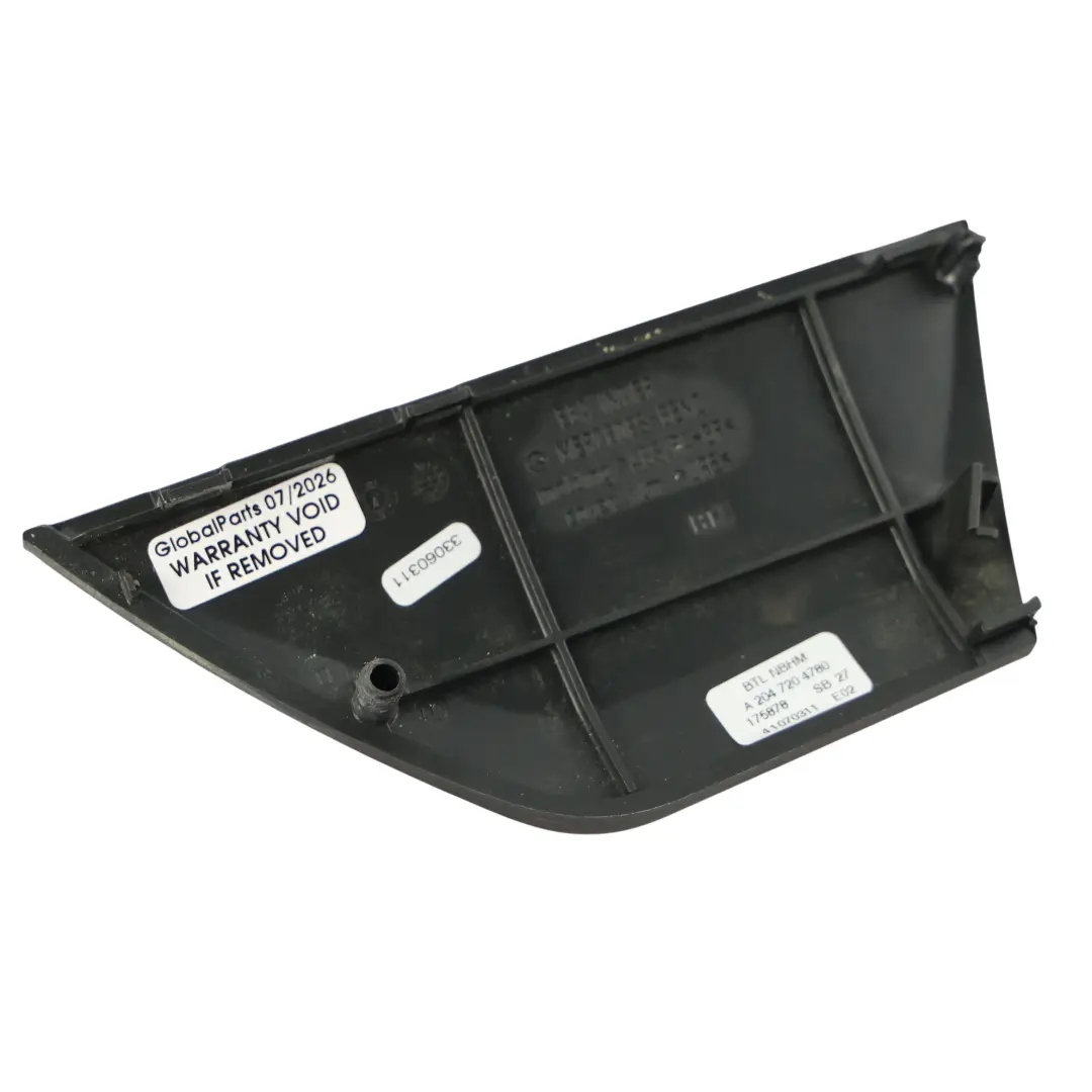 Mercedes W204 Door Trim Cover Panel Front Left N/S Walnut - SKU A2047204780 - Part number A2047204780